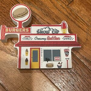 Vintage The Cat’s Meow Village Route 66 Snow Cap Seligman Arizona 1998